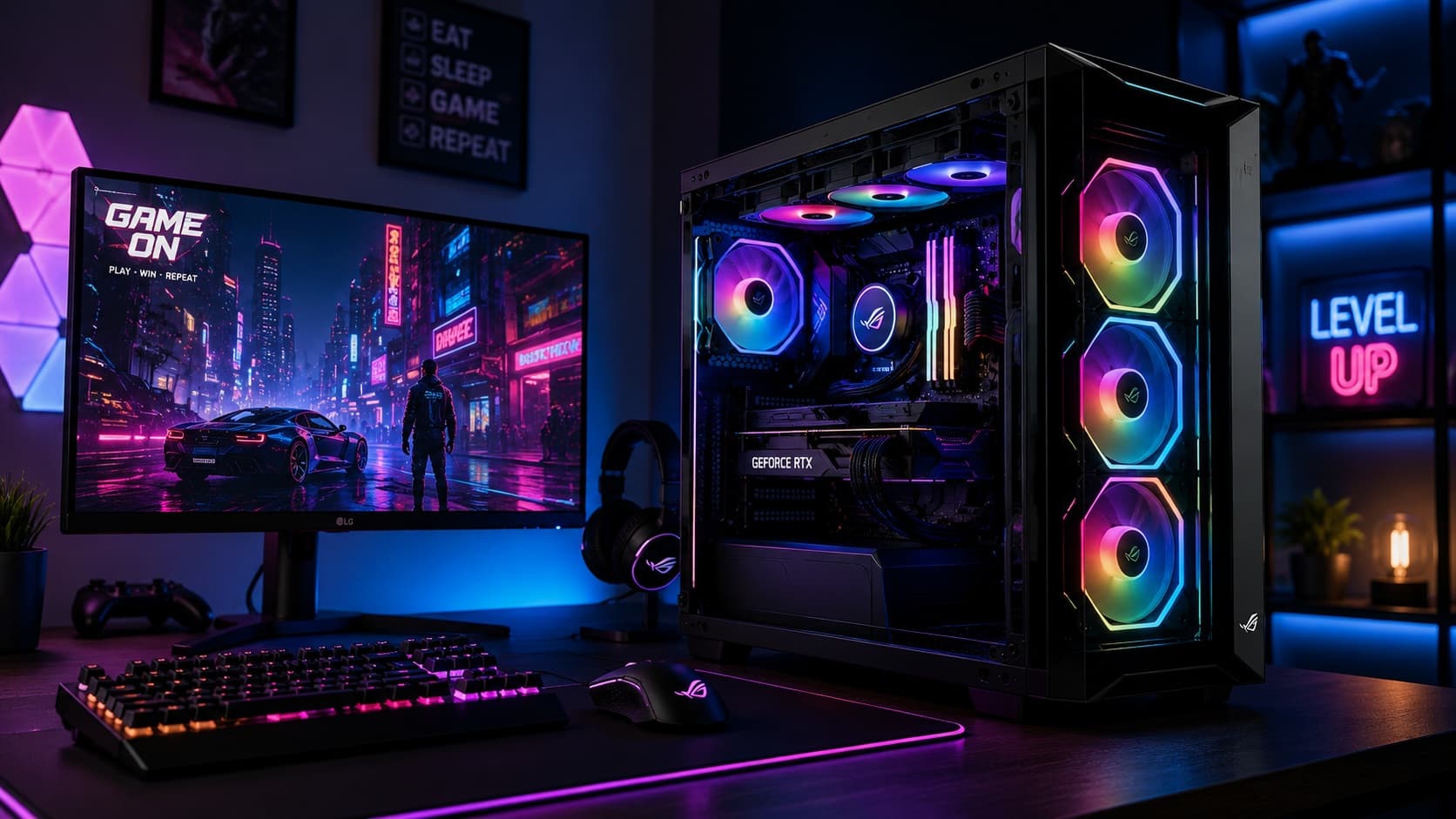 Custom gaming PC from Panwar Enterprises